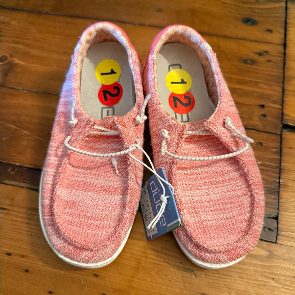 Hey Dude Pink Moccasins Slip-On Shoes